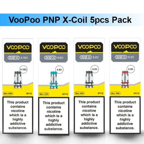 Voopoo PnP X Replacement Coils UAE 5 Pack for Compatible Voopoo Devices