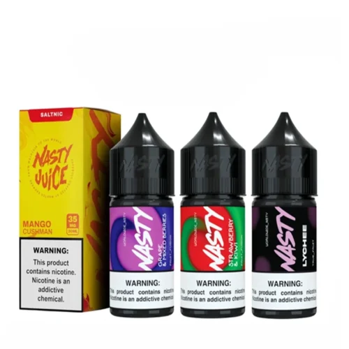 Nasty Salt Nicotine E-Liquid UAE 30ml Nicotine Salt E-Liquid for Refillable Pod Systems