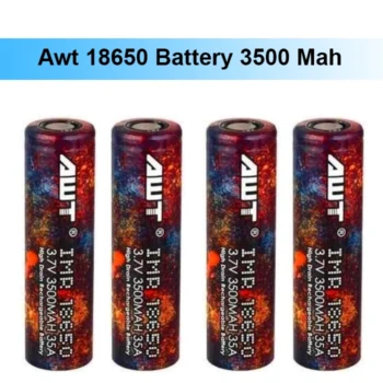 AWT 18650 3500mAh 35A Rechargeable Lithium-Ion Vape Battery UAE