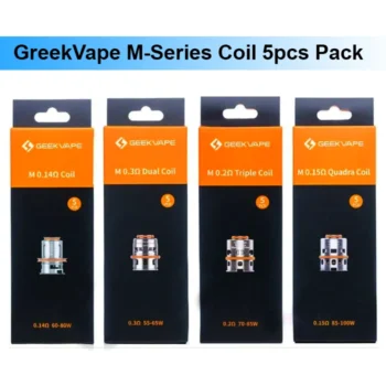 Geekvape M Series Replacement Coils UAE 5 Pack for Geekvape Z Max Tank