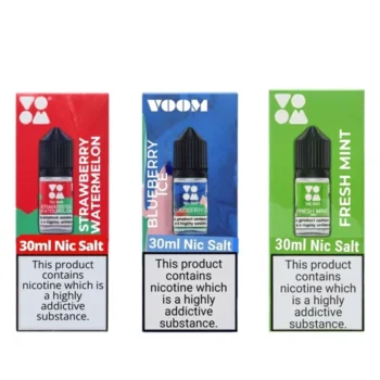 Voom Salt Nicotine 30mg E-Juice UAE 30ml Nicotine Salt E-Liquid for Pod Systems