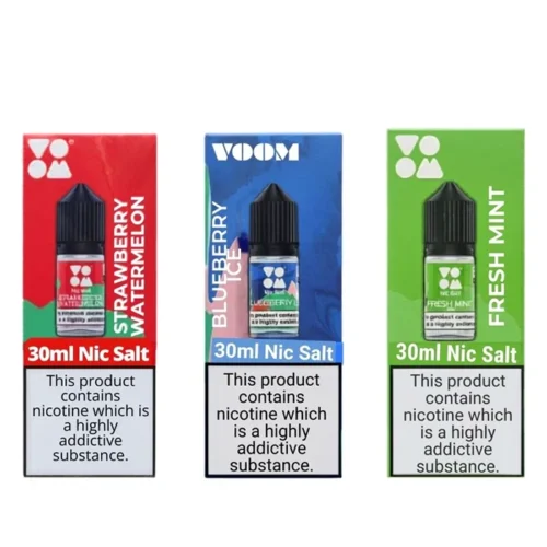 Voom Salt Nicotine 30mg E-Juice UAE 30ml Nicotine Salt E-Liquid for Pod Systems