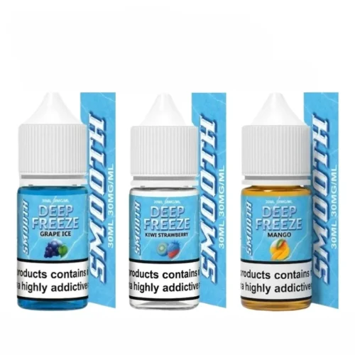 Smooth Deep Freeze 30mg Salt Nicotine UAE 30ml E-Liquid for Refillable Pod Systems