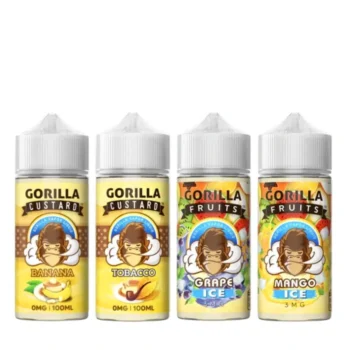 Gorilla Premium 60ml 3mg Freebase Vape Juice UAE for Sub-Ohm Vape Devices