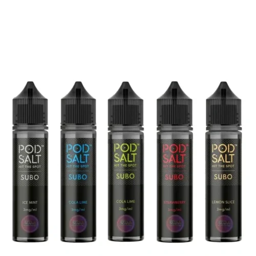 Pod Salt 50ml 3mg Freebase Vape Juice UAE High VG Sub-Ohm E-Liquid