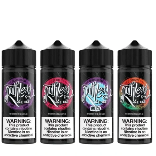 Ruthless 120ml 3mg Freebase Vape Juice UAE 65VG 35PG Made in USA