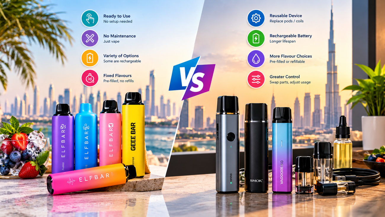Disposable Vape vs Pod Vape