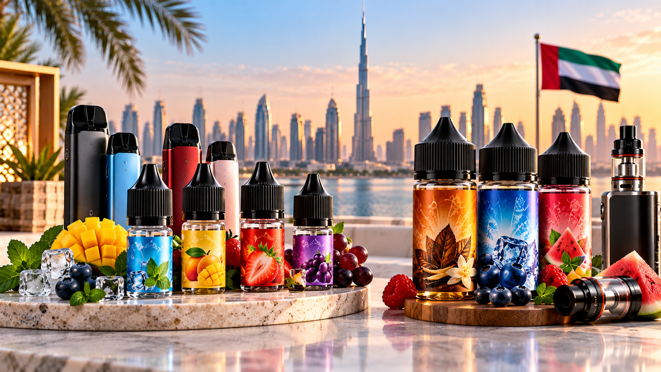 Vape Juice in Dubai: Types, Nicotine Strengths & What to Know Before Buying 2 E-Liquid Available in Dubai